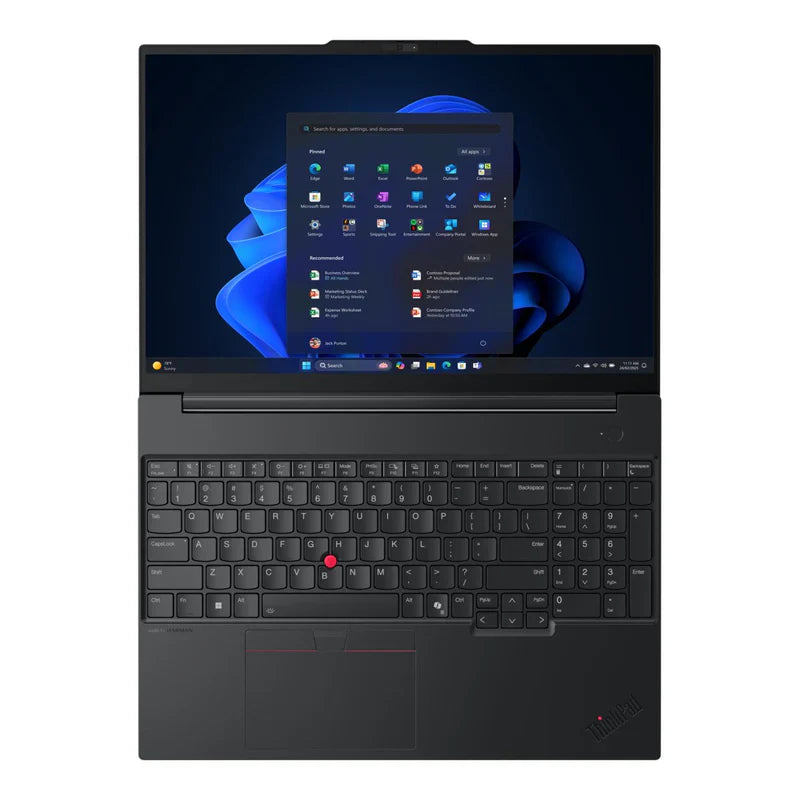 Lenovo ThinkPad E16 Gen 3 16 inch WUXGA AI laptop Intel Core Ultra 7 258V 32GB RAM 1TB SSD Windows 11 Pro