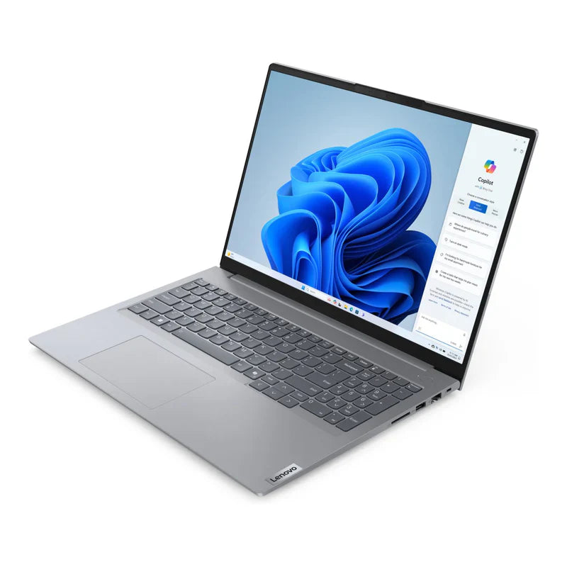 Lenovo ThinkBook 16 G7 ARB grey 16 inch WUXGA laptop AMD Ryzen 7 7735HS 16GB DDR5 RAM 512GB PCIe SSD Windows 11 Pro