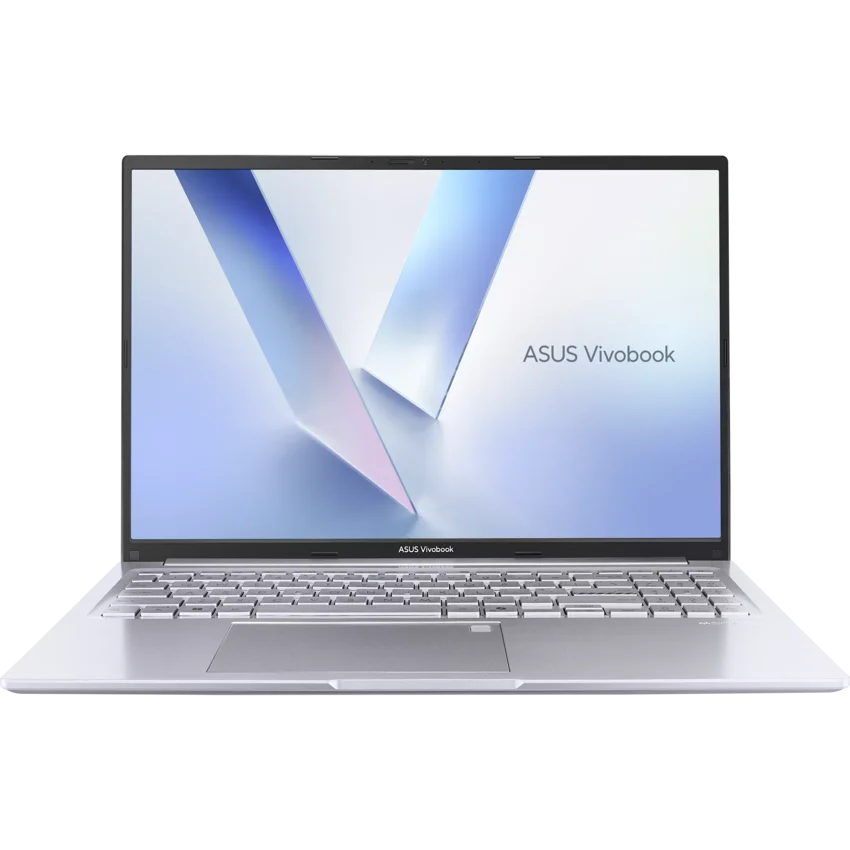 ASUS Vivobook 16 M1605NAQ silver 16 inch WUXGA laptop AMD Ryzen 5 150 16GB RAM 512GB SSD backlit keyboard Windows 11 Home