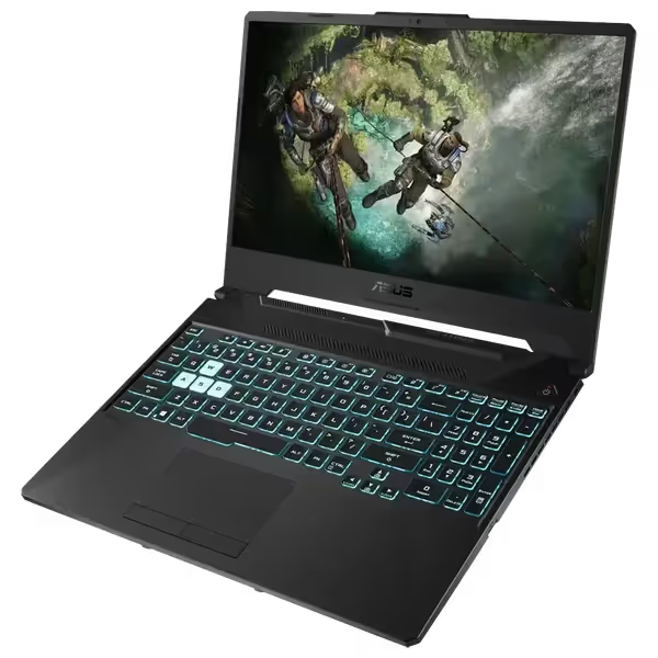 ASUS TUF Gaming A15 FA506NCQ grey 15.6 inch FHD 144Hz laptop AMD Ryzen 7 170 16GB DDR5 512GB SSD RTX 3050 Windows 11 Home