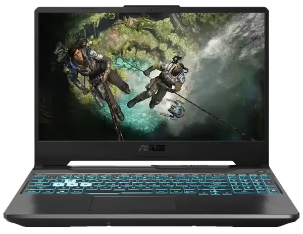 ASUS TUF Gaming A15 FA506NCQ grey 15.6 inch FHD 144Hz laptop AMD Ryzen 7 170 16GB DDR5 512GB SSD RTX 3050 Windows 11 Home