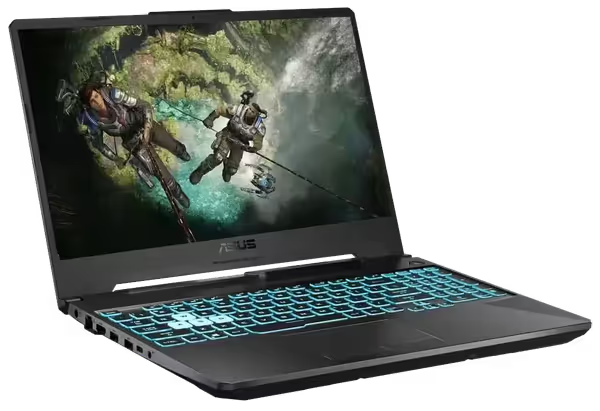 ASUS TUF Gaming A15 FA506NCQ grey 15.6 inch FHD 144Hz laptop AMD Ryzen 7 170 16GB DDR5 512GB SSD RTX 3050 Windows 11 Home