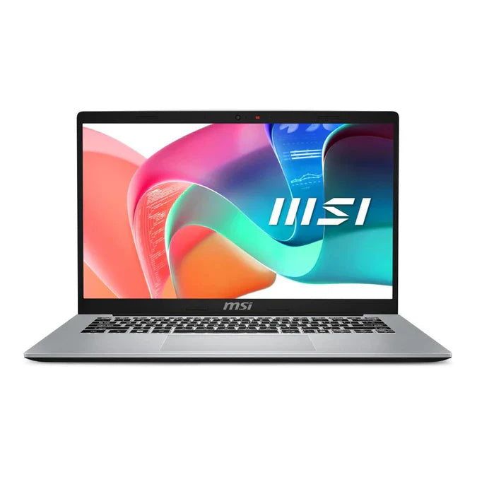 MSI Modern 14 Urban Silver laptop Intel Core 7 150U 16GB DDR5 RAM 512GB SSD 14 inch FHD Windows 11 Home