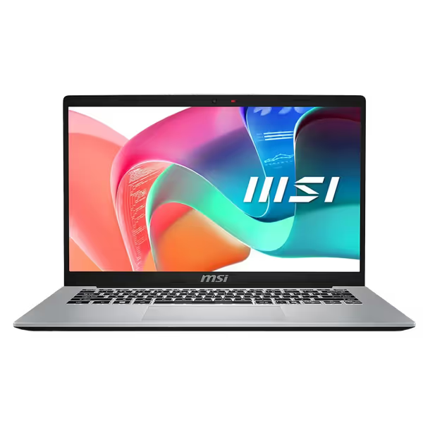 MSI Modern 14 Urban Silver laptop Intel Core 5 120 16GB DDR5 RAM 512GB SSD 14 inch FHD Windows 11 Home