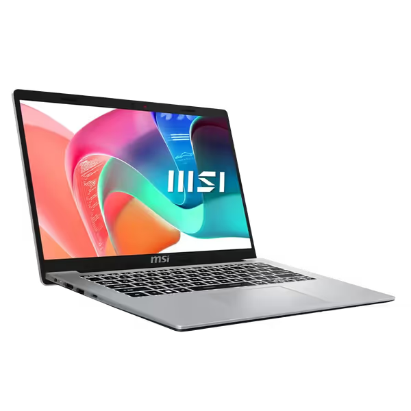 MSI Modern 14 Urban Silver laptop Intel Core 5 120 16GB DDR5 RAM 512GB SSD 14 inch FHD Windows 11 Home