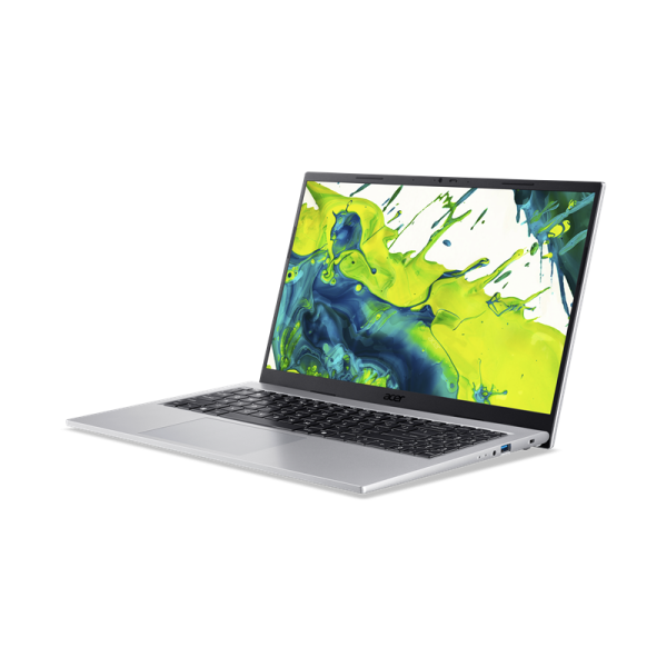 Acer Aspire Go 15 silver laptop Intel Core 7 150U 16GB RAM 512GB SSD 15.6 inch FHD Windows 11 Home