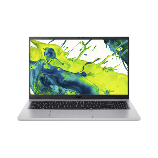 Acer Aspire Go 15 silver laptop Intel Core 7 150U 16GB RAM 512GB SSD 15.6 inch FHD Windows 11 Home