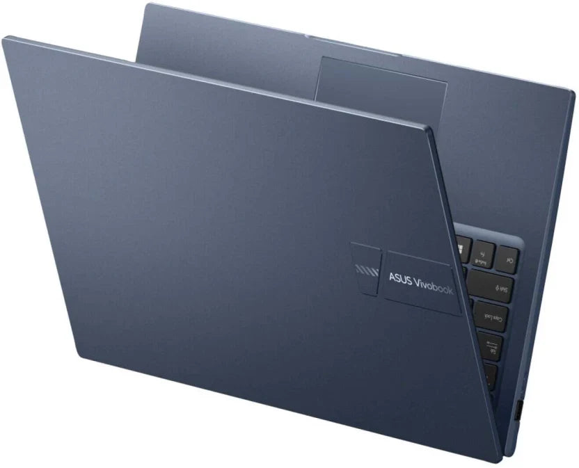 ASUS Vivobook 15 blue laptop with 15.6 inch FHD display, Intel Core i3-1215U, 16GB RAM, 512GB SSD and Windows 11 Home